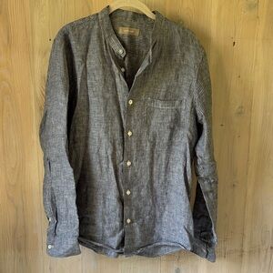 Everlane Men’s Linen Button Down Shirt Size S